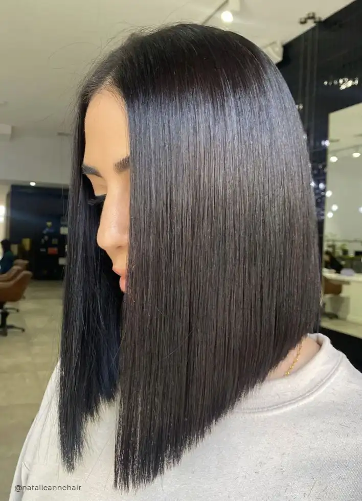 Sharp Shoulder Cut 2024 Hair Trend For Women