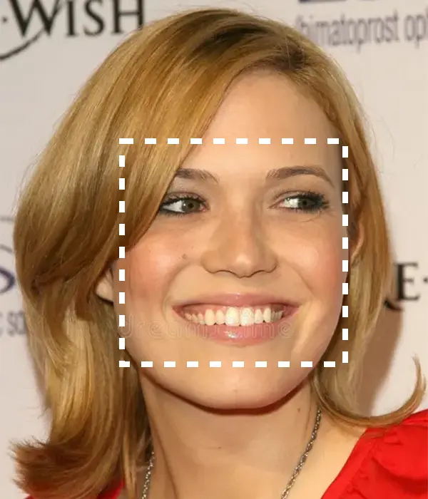 Hairstyle for your square face shape